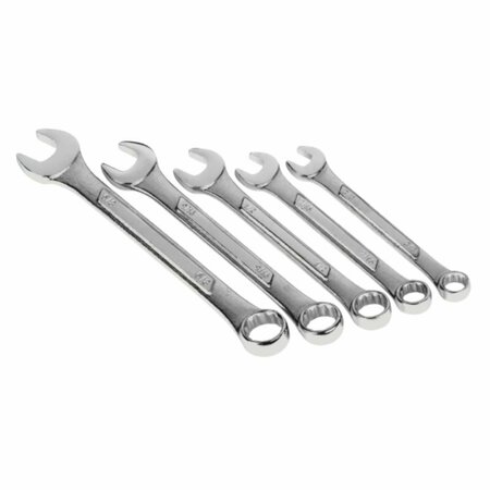 PERFORMANCE TOOL COMB WRENCH SET SAE 5PC W15P